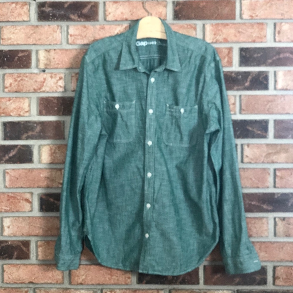 Gap 1969 Long Sleeve Button Down Shirt